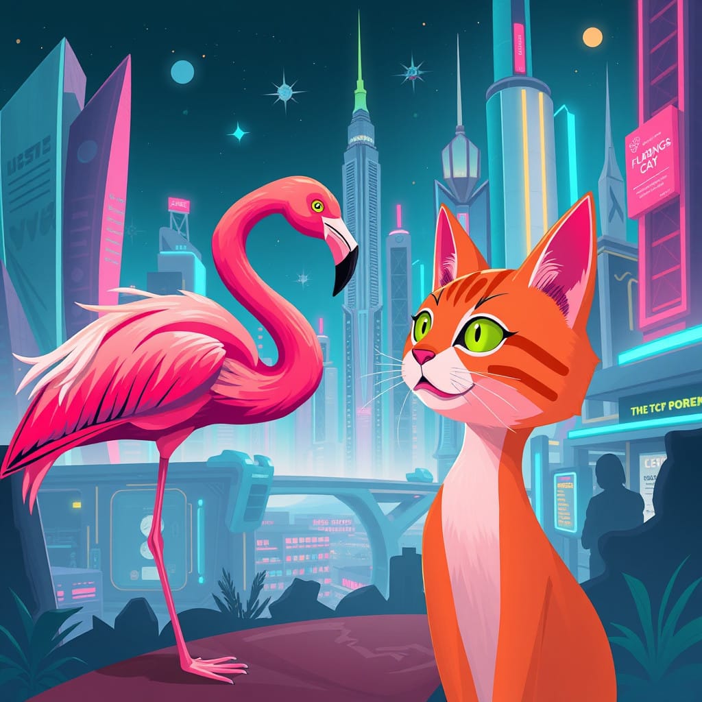 An Unexpected AI Adventure: The Day My Flamingo Turned into a&nbsp;Cat