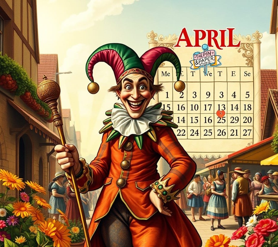 16th century April Fools history illustration Gregorian calendar change