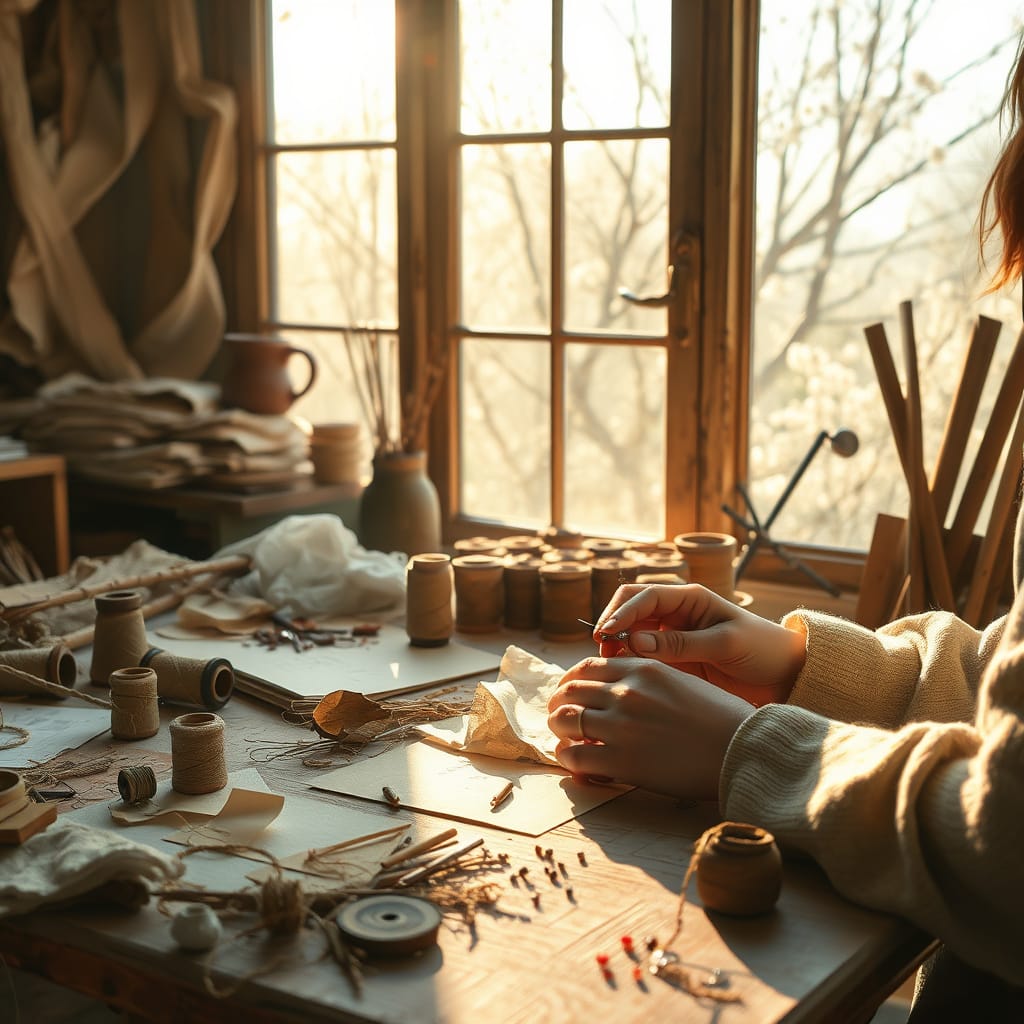 Mending Stories: The Art of Eco-friendly Creativity – Week 1: “The Thread That Binds the&nbsp;Earth”